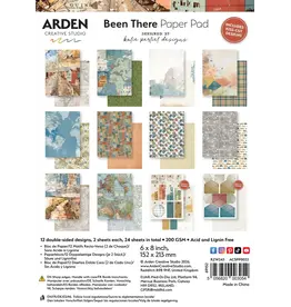 ARDEN CREATIVE STUDIO ARDEN CREATIVE STUDIO BEEN THERE 6x8 PAPER PAD