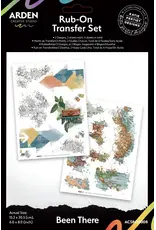 ARDEN CREATIVE STUDIO ARDEN CREATIVE STUDIO BEEN THERE 6x8 RUB-ONS