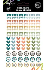 ARDEN CREATIVE STUDIO ARDEN CREATIVE STUDIO BEEN THERE EPOXY STICKERS