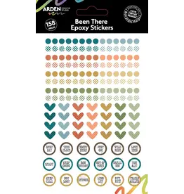 ARDEN CREATIVE STUDIO ARDEN CREATIVE STUDIO BEEN THERE EPOXY STICKERS