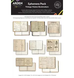 ARDEN CREATIVE STUDIO ARDEN CREATIVE STUDIO VINTAGE MAKERS BOOKMAKERS EPHEMERA DIE-CUTS