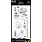 ARDEN CREATIVE STUDIO ARDEN CREATIVE STUDIO MAKER SERIES CHARTED ADVENTURES 4x8 CLEAR STAMP SET