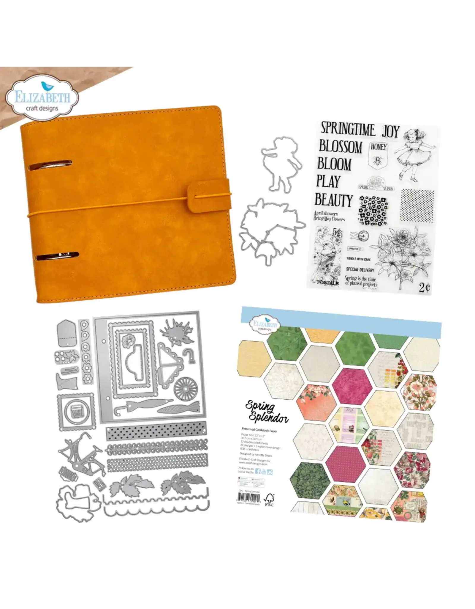 ELIZABETH CRAFT DESIGNS ELIZABETH CRAFT DESIGNS JOYS OF SPRING SPECIAL KIT