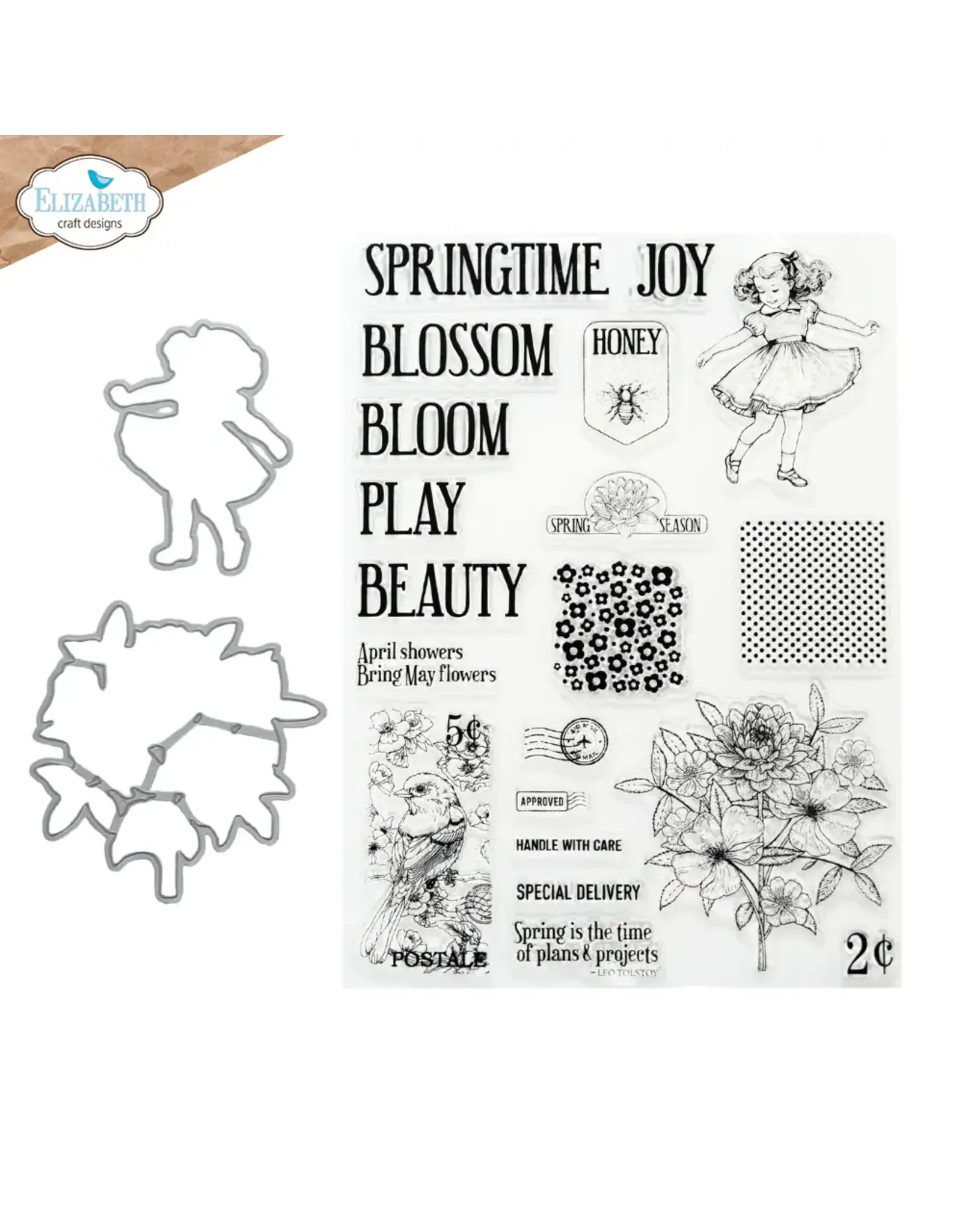 ELIZABETH CRAFT DESIGNS ELIZABETH CRAFT DESIGNS JOYS OF SPRING SPECIAL KIT