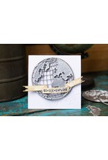 SIZZIX SIZZIX TIM HOLTZ THINLITS VAULT WORLD TRAVEL DIE SET