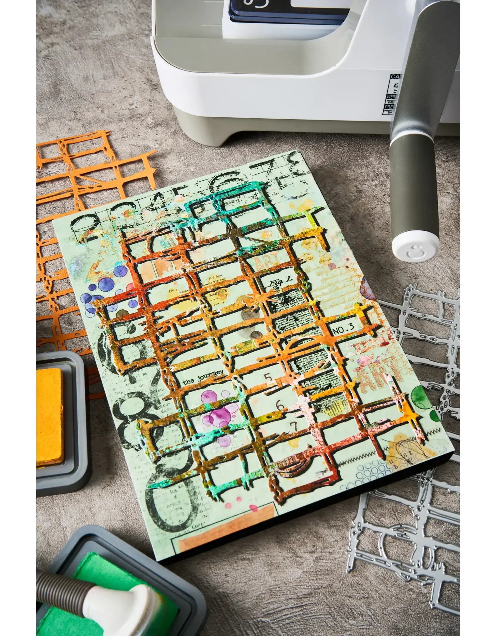 SIZZIX SIZZIX SETH APTER THINLITS GRIDIRON DIE