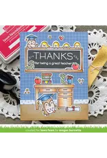 LAWN FAWN LAWN FAWN SIMPLY CELEBRATE TEACHERS CLEAR STAMP SET