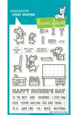 LAWN FAWN LAWN FAWN MICE TOOLS CLEAR STAMP SET