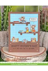 LAWN FAWN LAWN FAWN MICE TOOLS CLEAR STAMP SET