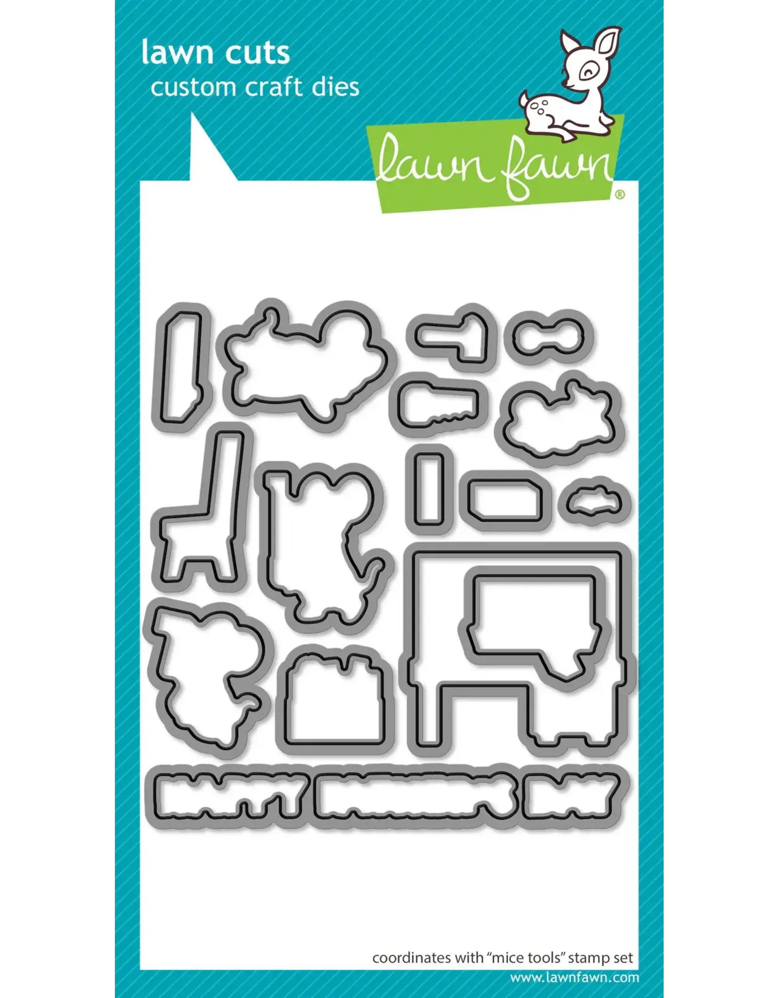 LAWN FAWN LAWN FAWN MICE TOOLS DIE SET