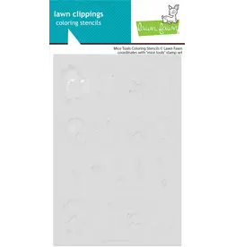 LAWN FAWN LAWN FAWN MICE TOOLS COLORING STENCIL SET