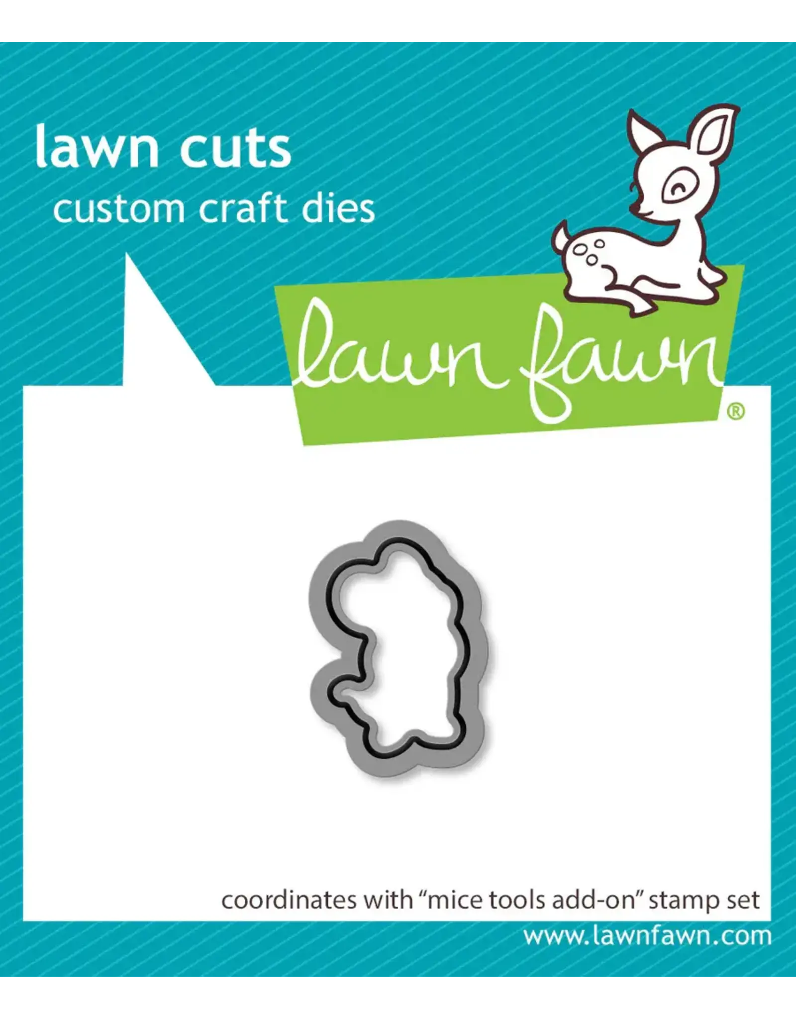 LAWN FAWN LAWN FAWN MICE TOOLS ADD-ON DIE