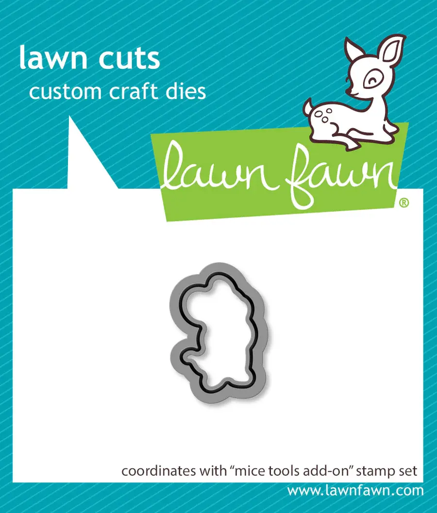 LAWN FAWN LAWN FAWN MICE TOOLS ADD-ON DIE