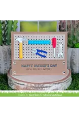 LAWN FAWN LAWN FAWN HENRY'S BUILD-A-SENTIMENT: TOOLS CLEAR STAMP SET