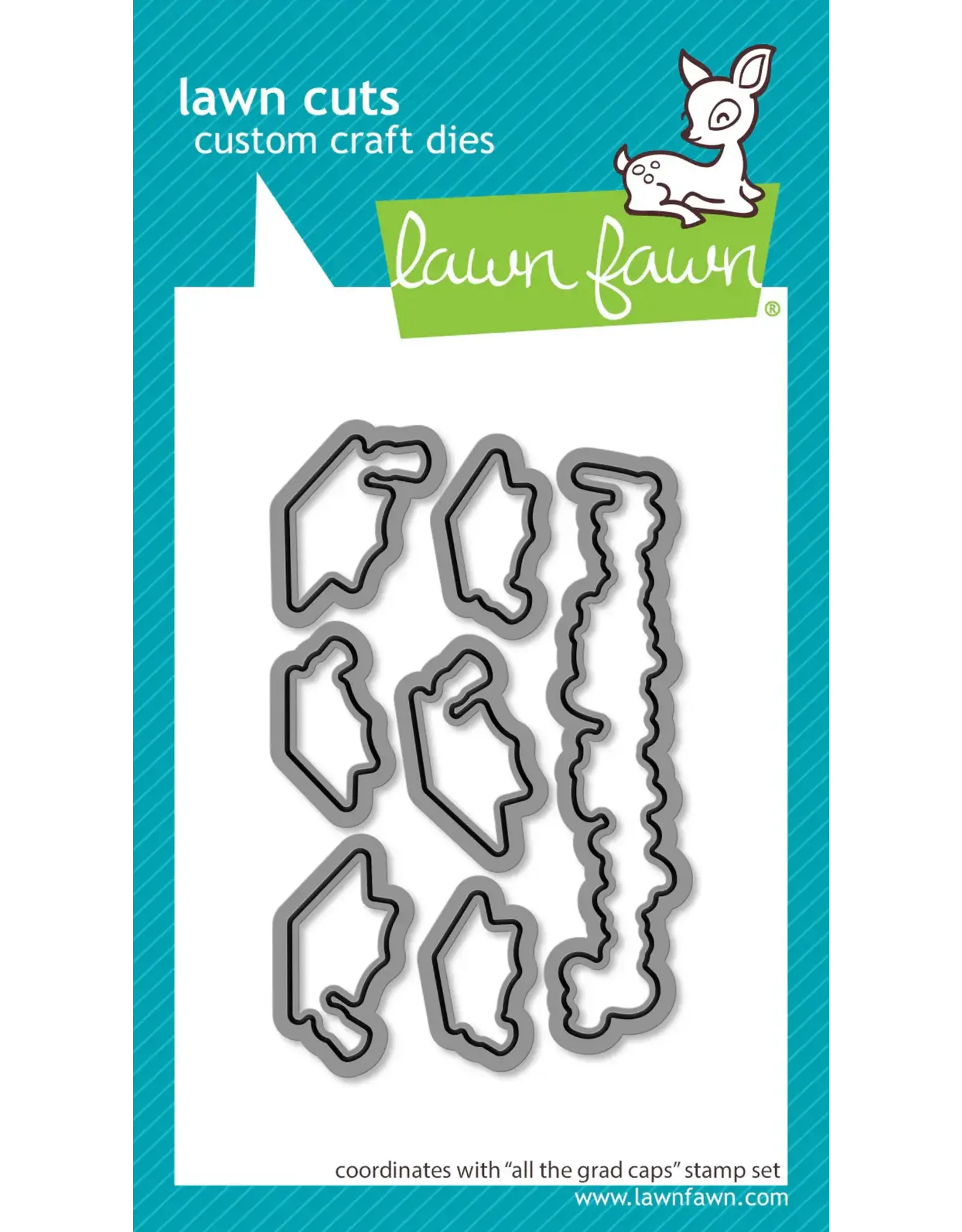 LAWN FAWN LAWN FAWN GRAD CAPS DIE SET