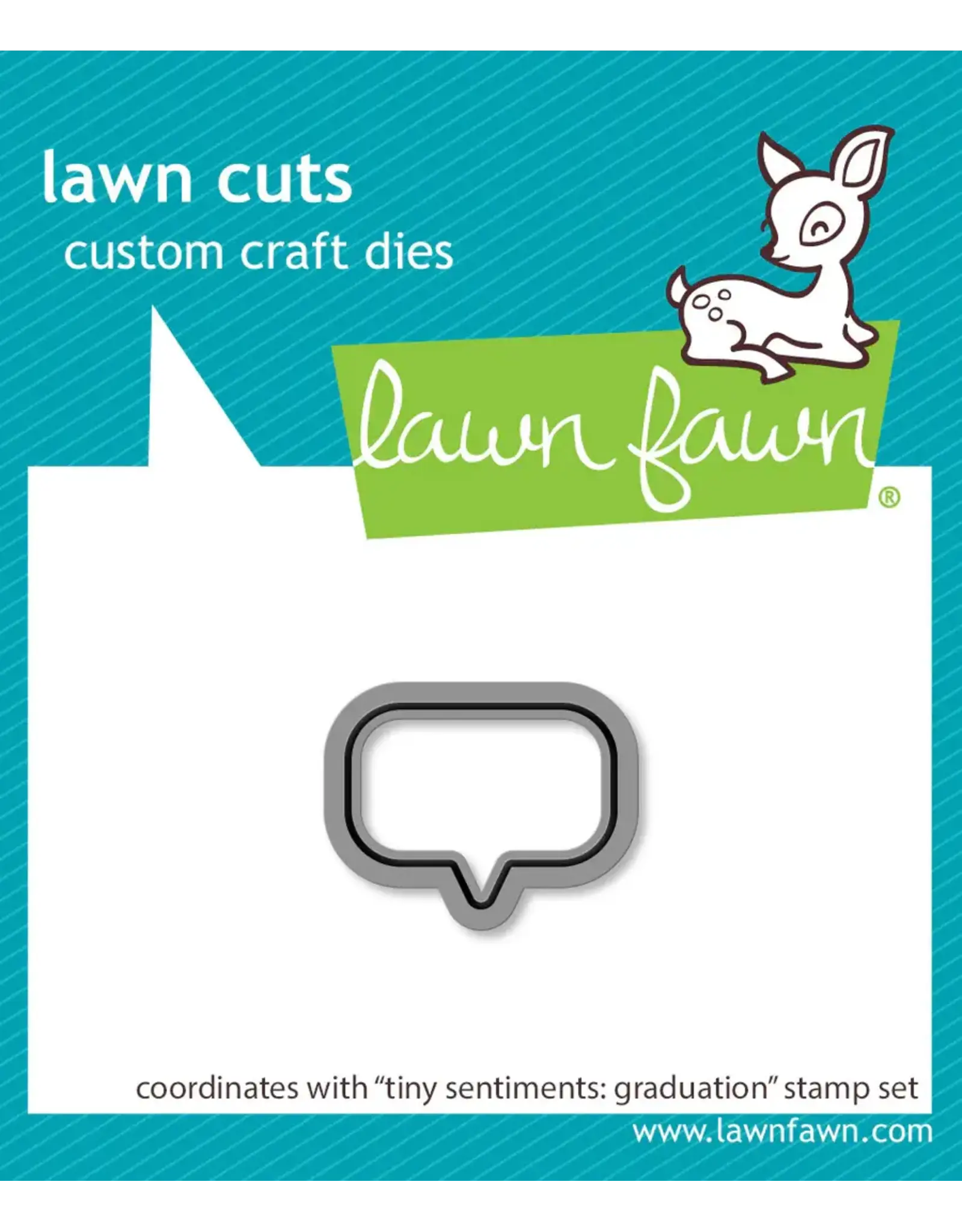 LAWN FAWN LAWN FAWN TINY SENTIMENTS: GRADUATION DIE