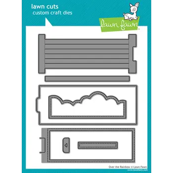LAWN FAWN LAWN FAWN OVER THE RAINBOW DIE SET
