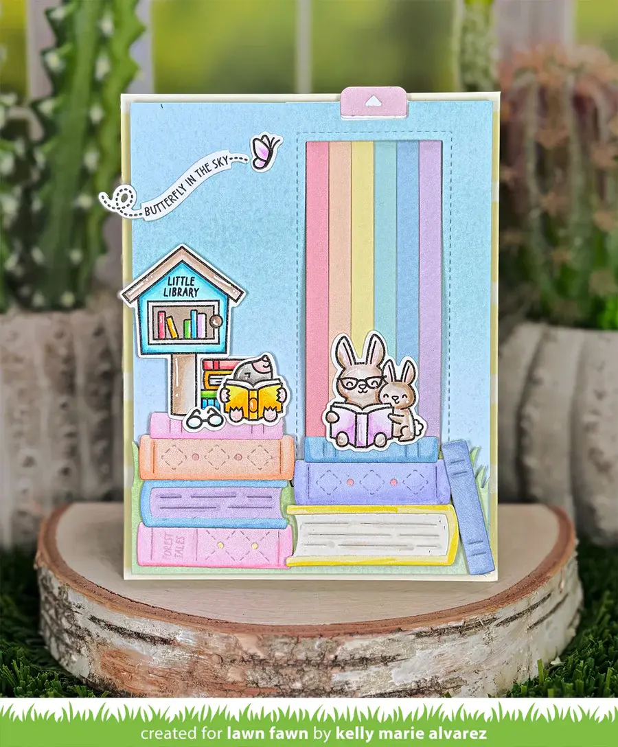 LAWN FAWN LAWN FAWN OVER THE RAINBOW DIE SET