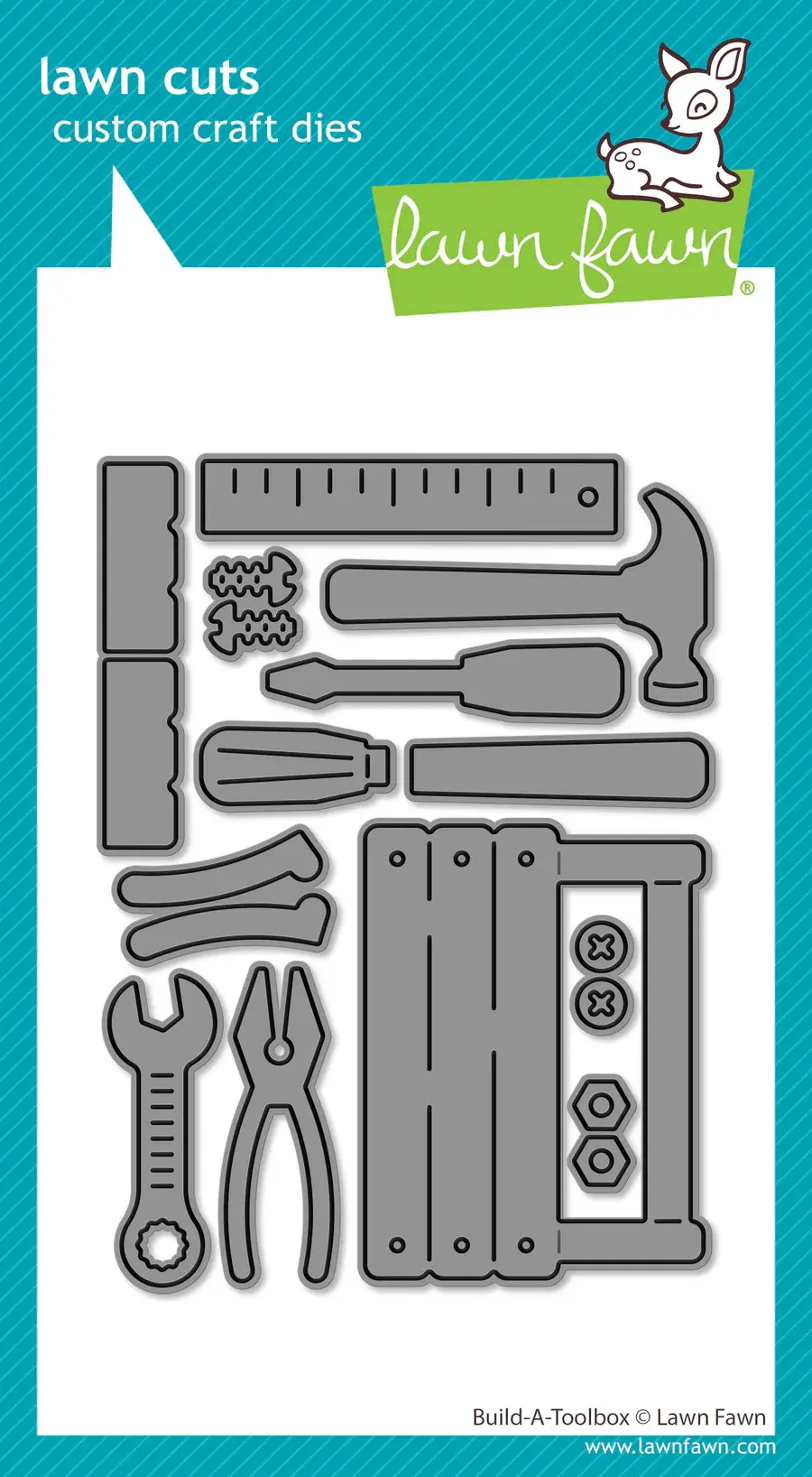 LAWN FAWN LAWN FAWN BUILD-A-TOOLBOX DIE SET