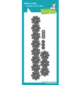 LAWN FAWN LAWN FAWN DAISY BORDER DIE SET