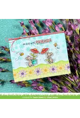 LAWN FAWN LAWN FAWN DAISY BORDER DIE SET