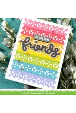 LAWN FAWN LAWN FAWN SCRIPTY FRIENDS OUTLINE ADD-ON DIE SET
