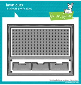 LAWN FAWN LAWN FAWN WORKSHOP BACKDROP: LANDSCAPE DIE SET