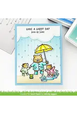 LAWN FAWN LAWN FAWN RAINY DAY BACKDROP: PORTRAIT DIE SET