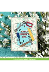 LAWN FAWN LAWN FAWN TOOL TIME 6x6 BACKGROUND STENCIL SET 2/PK