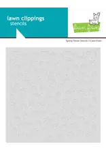 LAWN FAWN LAWN FAWN SPRING FLOWERS 6x6 STENCIL SET 3/PK
