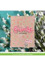 LAWN FAWN LAWN FAWN SPRING FLOWERS 6x6 STENCIL SET 3/PK