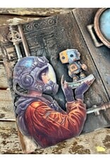 ANTONIS TZANIDAKIS ART JOURNAL BOOK PAGES A NEW BEGINNING MAY 15 2026 18h-21h