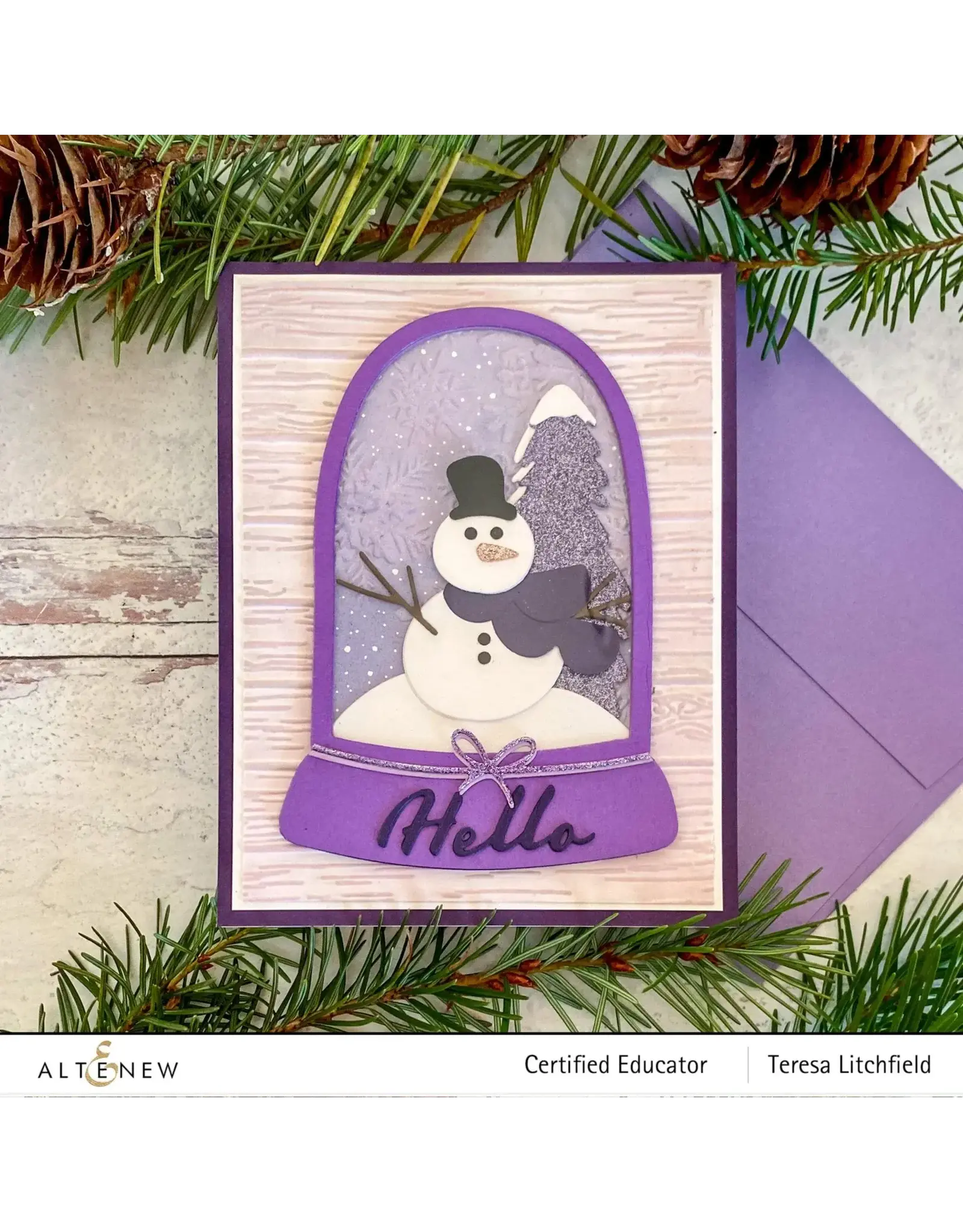 ALTENEW ALTENEW DECK PLANKS ONE OF A KIND 3D EMBOSSING FOLDER