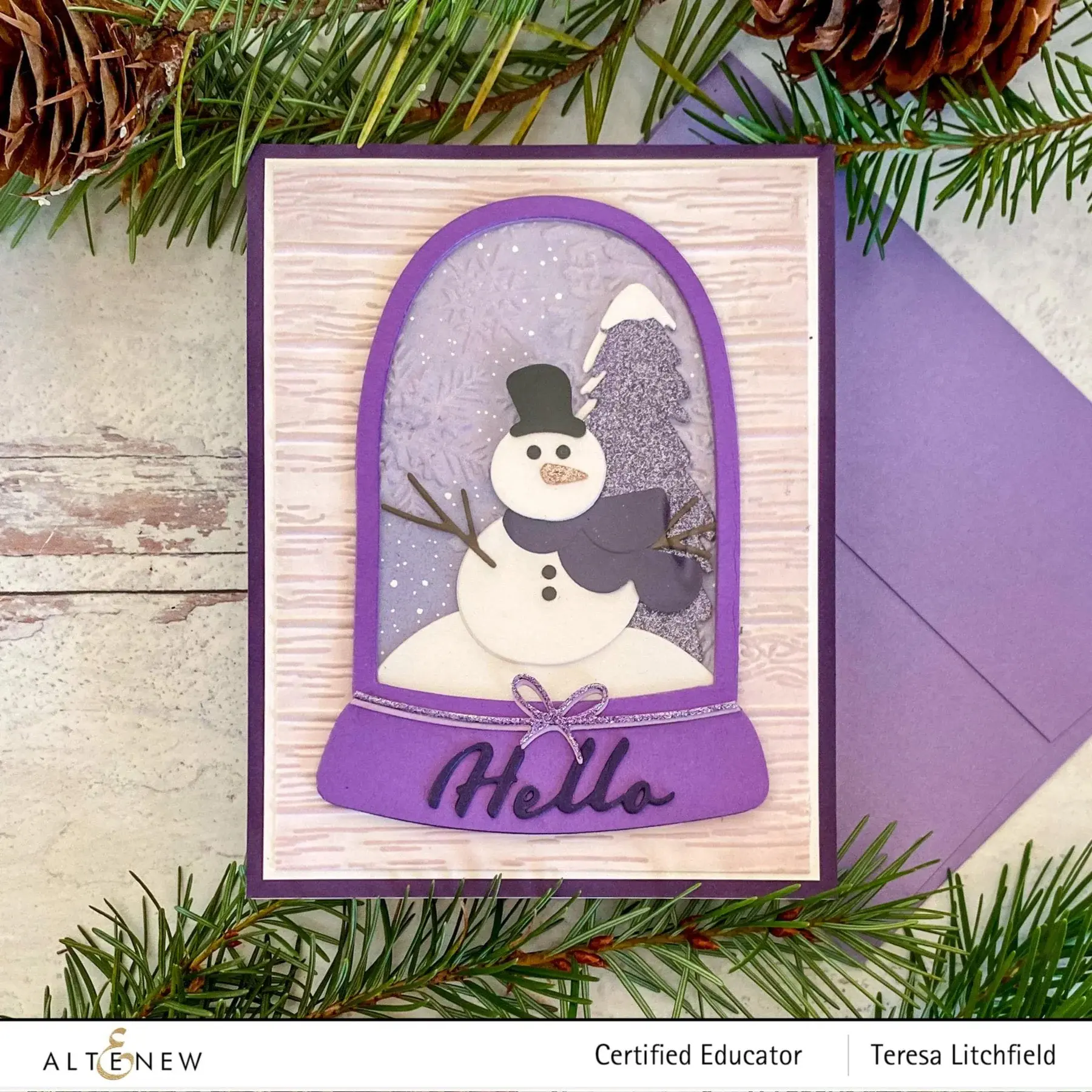 ALTENEW ALTENEW DECK PLANKS ONE OF A KIND 3D EMBOSSING FOLDER