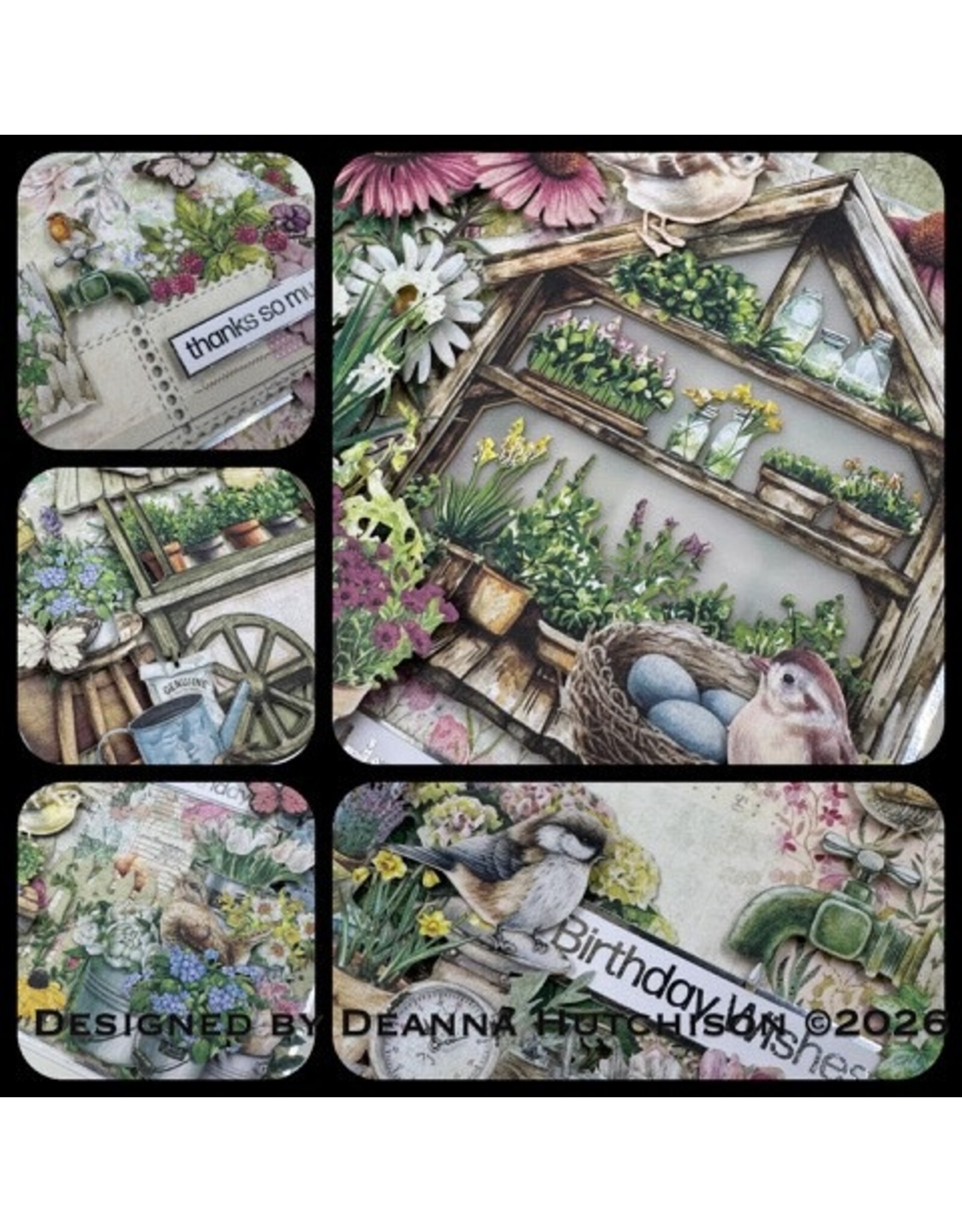 DEANNA 49 AND MARKET COTTAGE GARDEN CARD CLASS WITH DEANNA HUTCHISON JUNE 6 2026