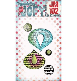 PAPER ARTSY PAPER ARTSY JOFY JM102 MINI CLING STAMP