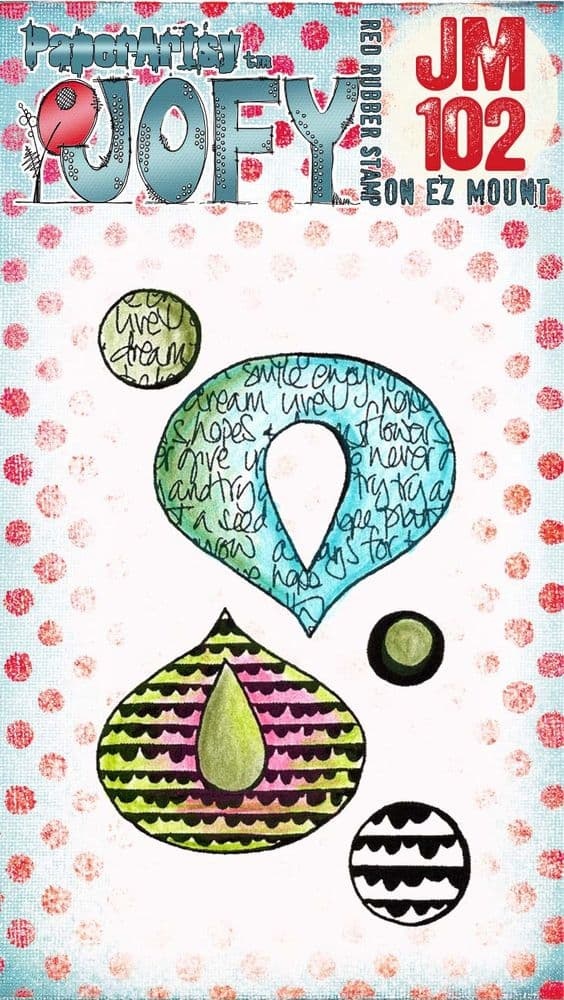 PAPER ARTSY PAPER ARTSY JOFY JM102 MINI CLING STAMP
