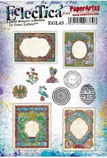 PAPER ARTSY PAPER ARTSY ECLECTICA GWEN LAFLEUR EGL49 CLING STAMP SET