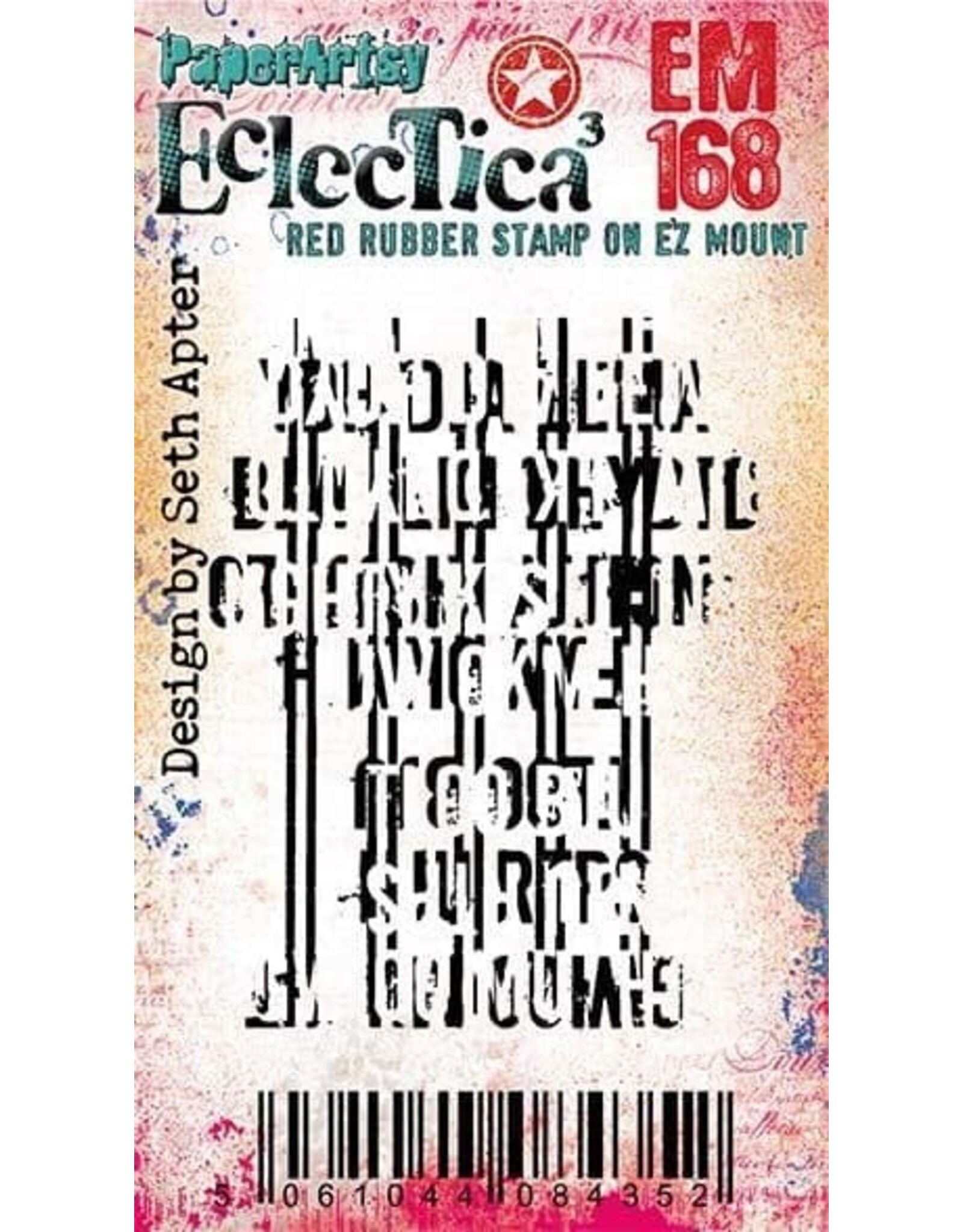 PAPER ARTSY PAPER ARTSY SETH APTER SAM080 MINI CLING STAMP