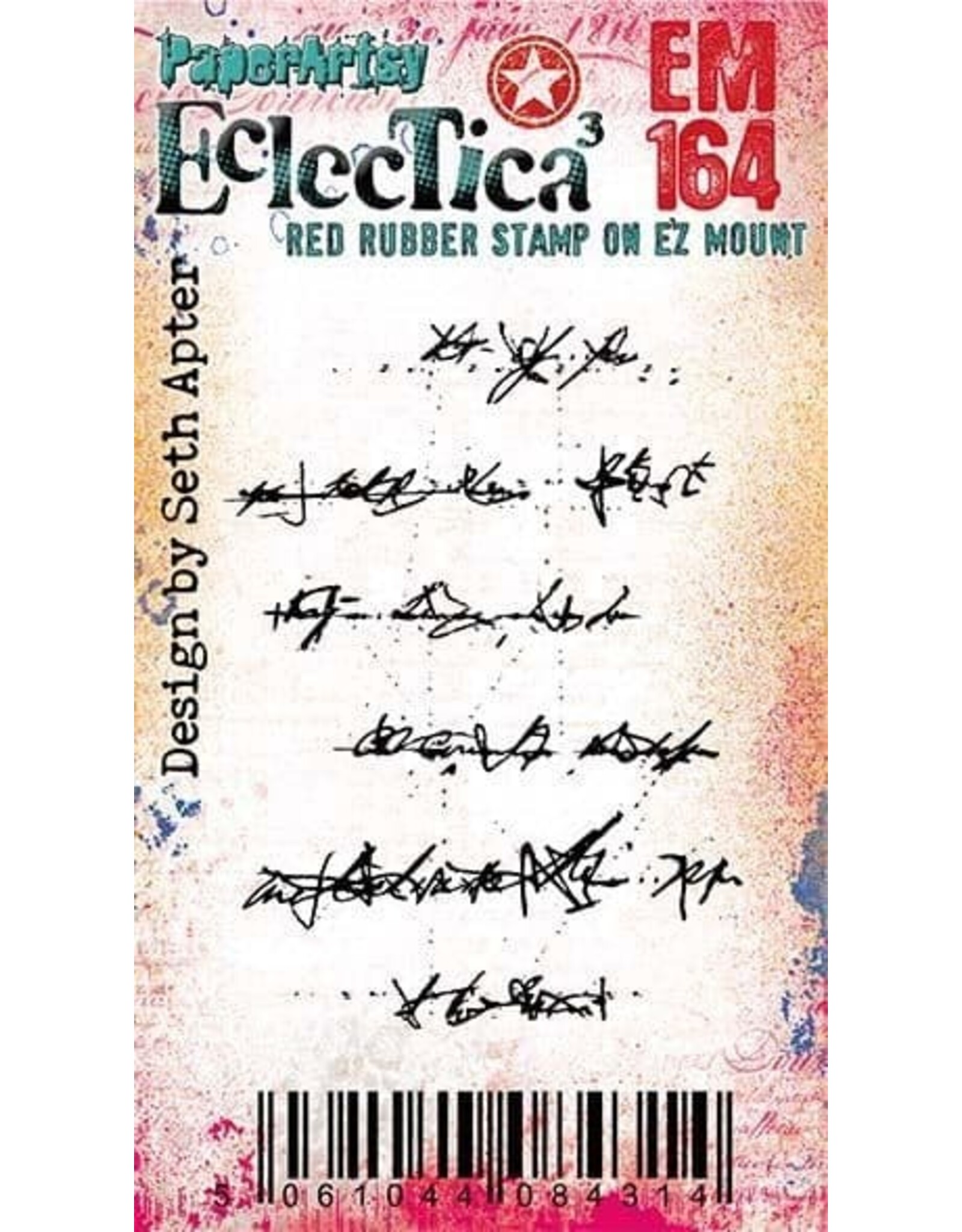 PAPER ARTSY PAPER ARTSY SETH APTER SAM076 MINI CLING STAMP