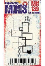 PAPER ARTSY PAPER ARTSY MINIS MN139 CLING STAMP