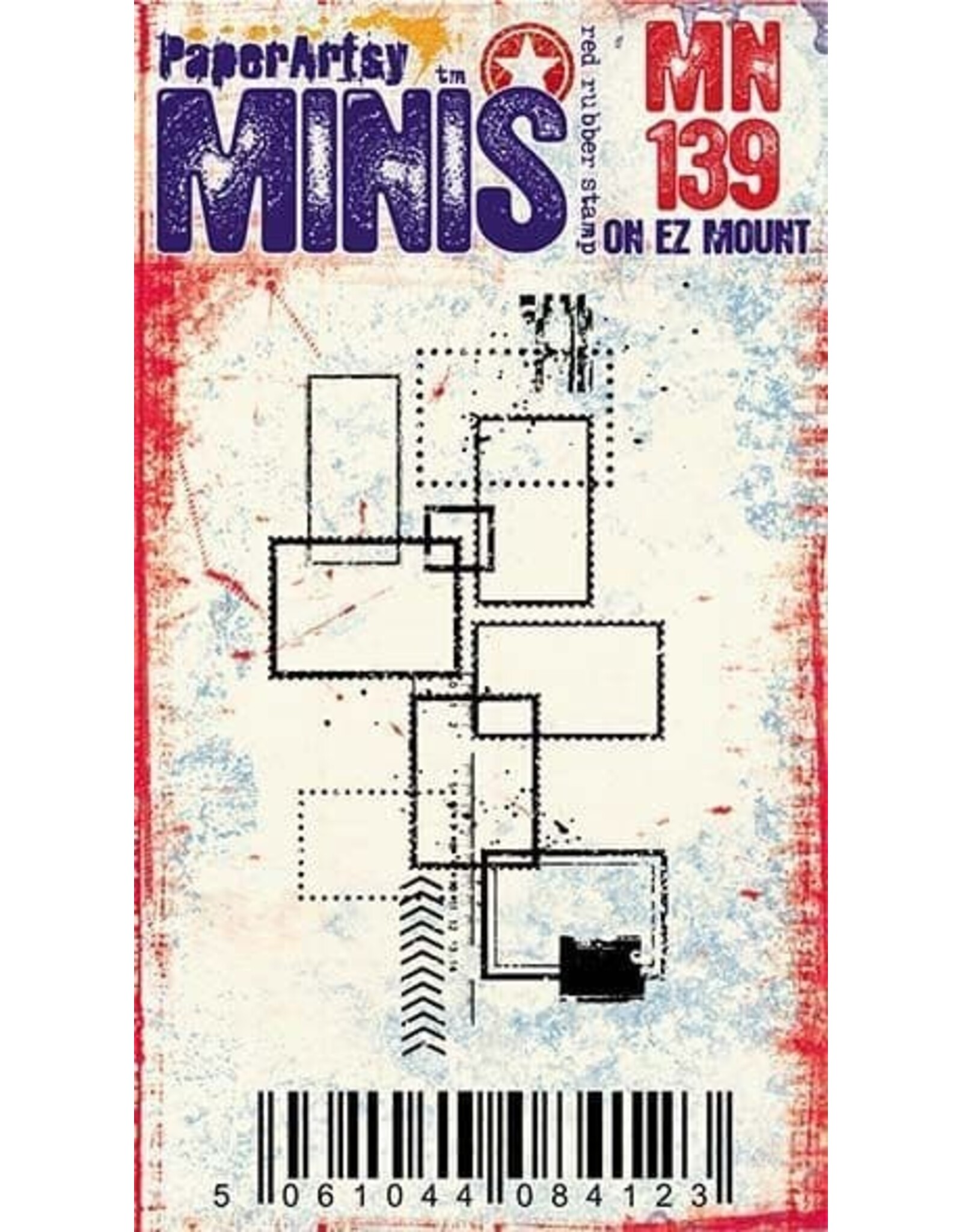 PAPER ARTSY PAPER ARTSY MINIS MN139 CLING STAMP