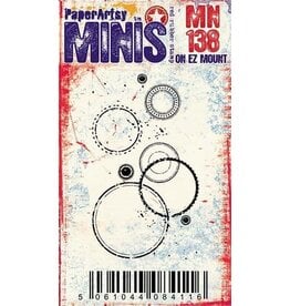 PAPER ARTSY PAPER ARTSY MINIS MN138 CLING STAMP