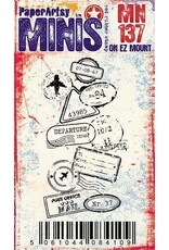 PAPER ARTSY PAPER ARTSY MINIS MN137 CLING STAMP