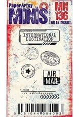 PAPER ARTSY PAPER ARTSY MINIS MN136 CLING STAMP