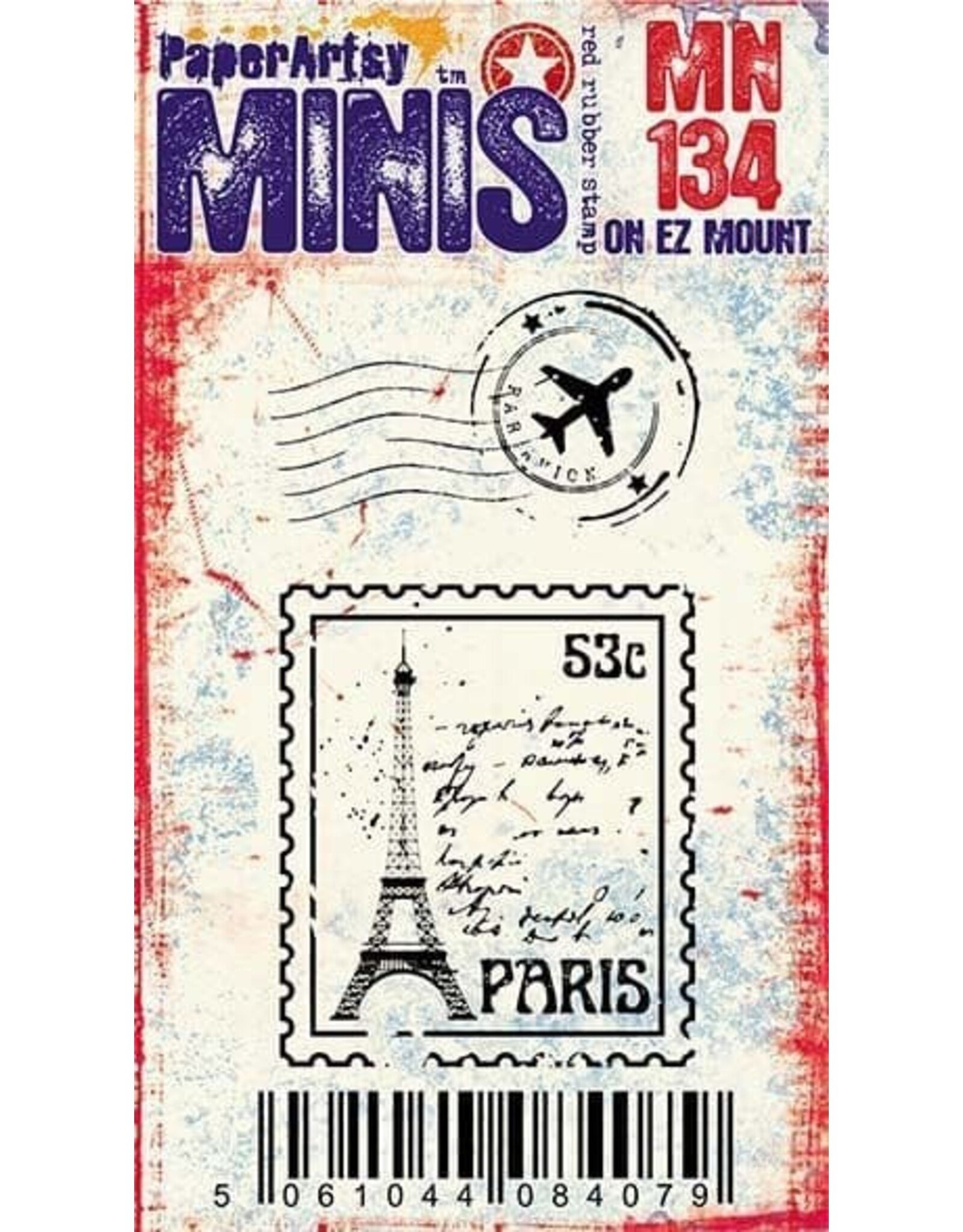 PAPER ARTSY PAPER ARTSY MINIS MN134 CLING STAMP