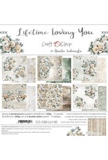 CRAFT O'CLOCK CRAFT O'CLOCK LIFETIME LOVING YOU 12x12 PAPER PAD 6 SHEETS