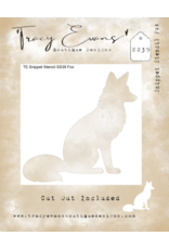TRACY EVANS TRACY EVANS BOUTIQUE DESIGNS SS39 FOX 4x4 STENCIL