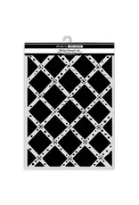 STAMPERIA STAMPERIA ART STORIES DIAMOND GRID A3 STENCIL