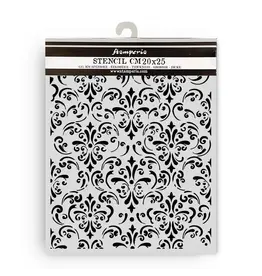 STAMPERIA STAMPERIA GARDENS OF TIME WALLPAPER 20x25cm STENCIL